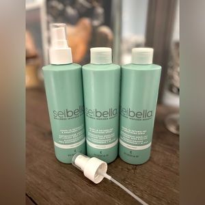 Sei Bella leave in smoothing and detangling spray. 100% organic. Melaleuca